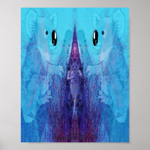 Through the Bear Veils Print