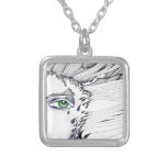 Through the eyes of a Woman Personalized Necklace