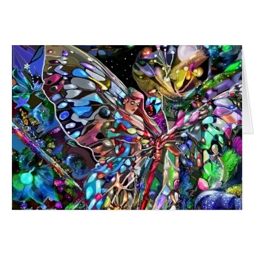 Through the Wings of a Butterfly Card