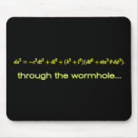 Through The Wormhole Products Black BG Mouse Pad