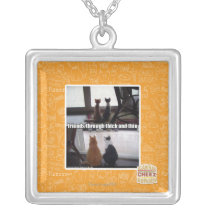 Through thick and thin necklace