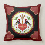 Throw Pillow - Long, Happy Relationship Hex