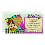 Throwback Theme Party Invitation photo cards