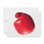 Throwing a punch invitations