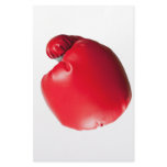 Throwing a punch stationery paper