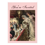 Throwing the Bouquet Personalized Invitation