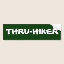 Thru Hiker bumper stickers