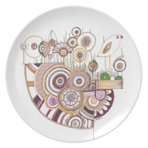 Thrush Dinner Plate