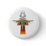 Thrust supersonic fighter jet, air force pilot buttons