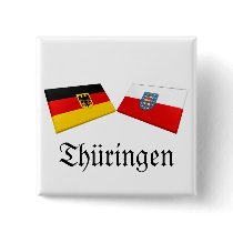 Thueringen, Germany Flag Tiles