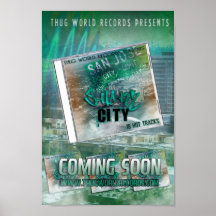 thug world records shark city flyer posters