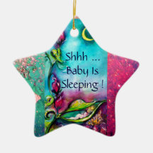 THUMBELINA   STAR DOOR HANGER CHRISTMAS TREE ORNAMENT