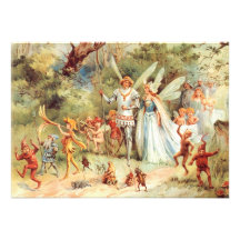 Thumbelina's Wedding in the Forest Custom Invites