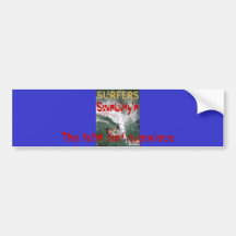 thumbnailCA4HRMAQ, Swabilly'aThe total surf exp... Bumper Stickers