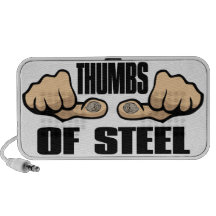Thumbs of Steel Travel Speaker