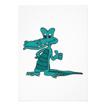 thumbs up alligator invite
