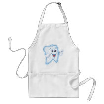Thumbs up for dental hygiene! apron