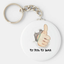 Thumbs up key chain