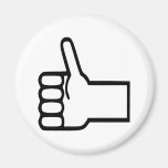 Thumbs up magnet