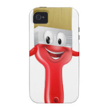 Thumbs up paintbrush iPhone 4/4S case