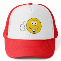 Thumbs Up Smiley Face Hat