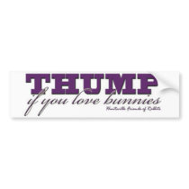 Thump Bumper Sticker