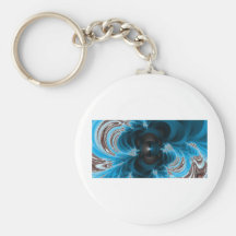 Thunder and Lightening Galaxies Keychain