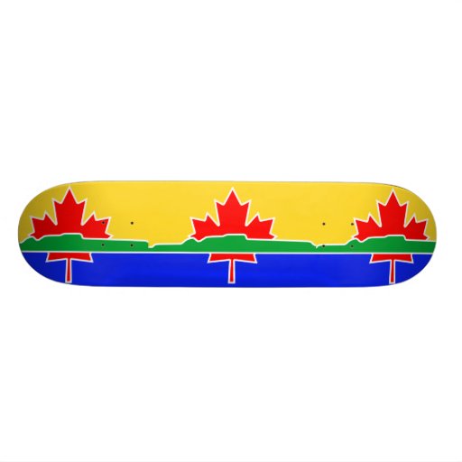 Thunder Bay flag Skate Boards