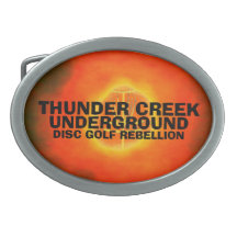 THUNDER CREEK UDGC ATX OVAL BELT BUCKLES