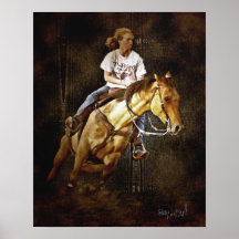 Thunderbird - cheval de peau de daim poster