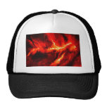Thunders - Red Abstract Modern Art Hats
