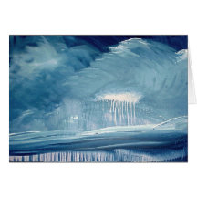 Thunderstorm over south shore by Gregory Gallo Greeting Cards