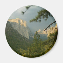 Thunderstorm over Yosemite Valley Magnet
