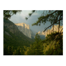 Thunderstorm over Yosemite Valley Post Card