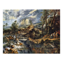 Thunderstorms Landscape With Philemon And Baucis Announcement