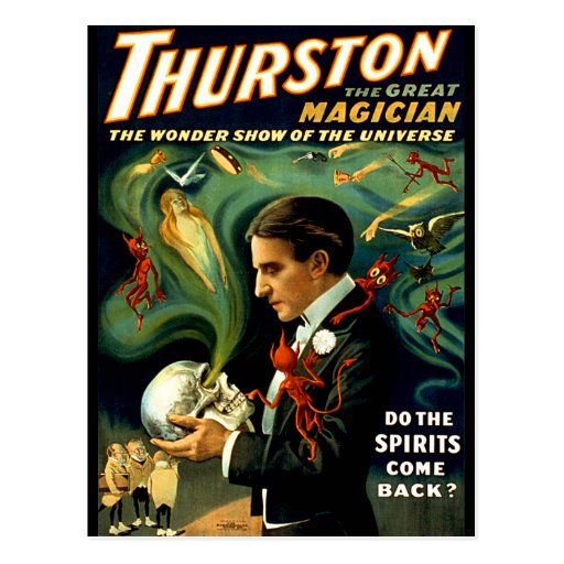 Thurston - Do the Spirits Come Back? Post Cards