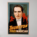 THURSTON Magician Illusionist VAUDEVILLE Poster posters