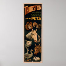THURSTON Magician Illusionist VAUDEVILLE Poster