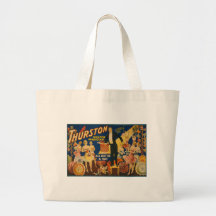 Thurston, master magician all out of a hat tote bag