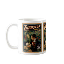 Thurston's, 'Do the spirits come back?' Retro Thea Coffee Mugs