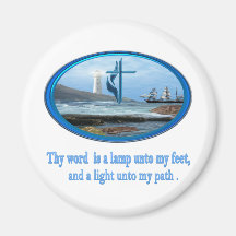Thy word is a lamp  psalm 119 gifts magnet