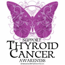 Thyroid Cancer Butterfly Cut Out