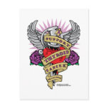 Thyroid Cancer Dagger Postcard