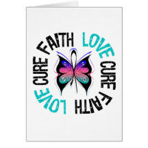 Thyroid Cancer Faith Love Cure Cards