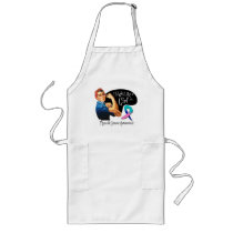 Thyroid Cancer Fight Like a Girl Rosie The Riveter Apron