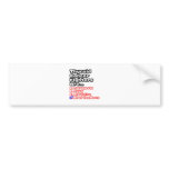 Thyroid Cancer Fighter Quiz Bumper Sticker