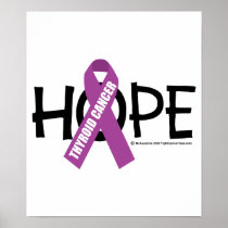 Thyroid Cancer Hope Posters