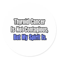 Thyroid Cancer Is Not Contagious..