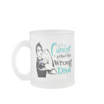 Thyroid Cancer Picked The Wrong Diva Mugs