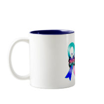 Thyroid Cancer Ribbon Hero My Sister Coffee Mug